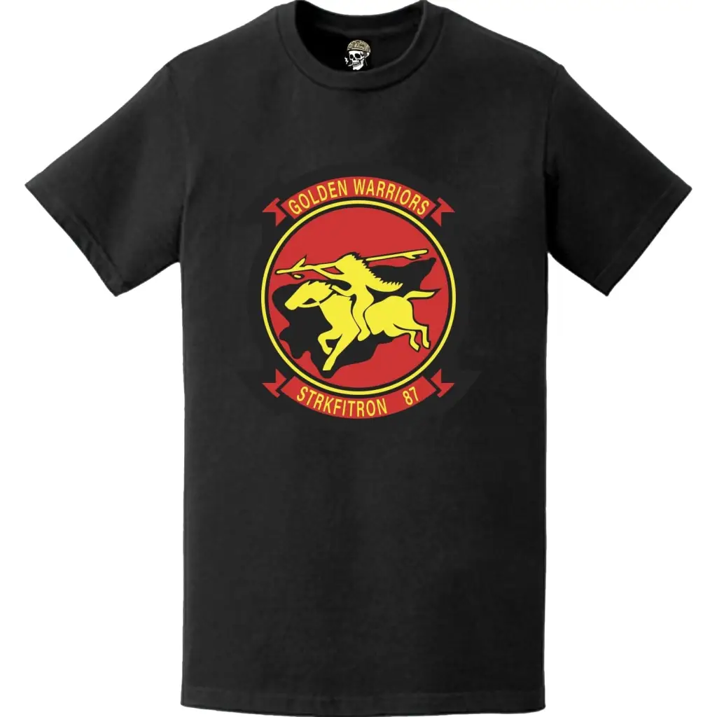Strike Fighter Squadron 87 (VFA-87) Logo Emblem T-Shirt Tactically Acquired   