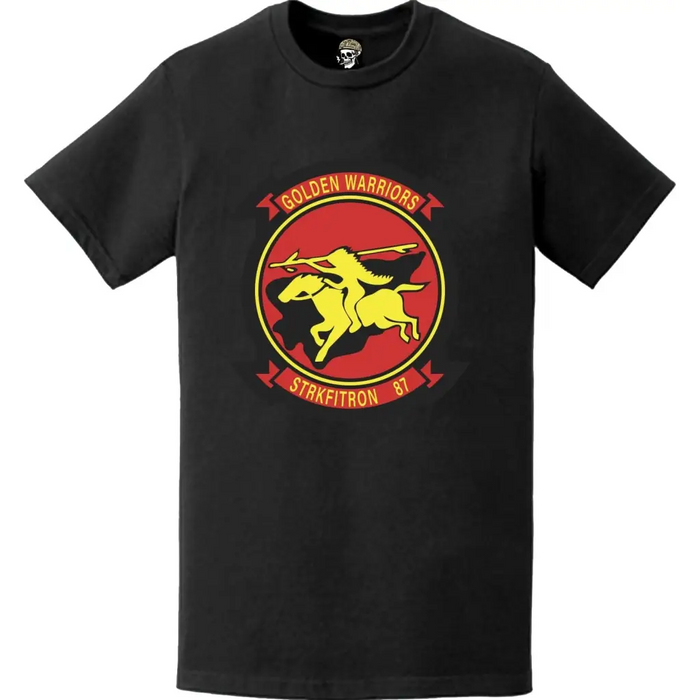 Strike Fighter Squadron 87 (VFA-87) Logo Emblem T-Shirt Tactically Acquired   