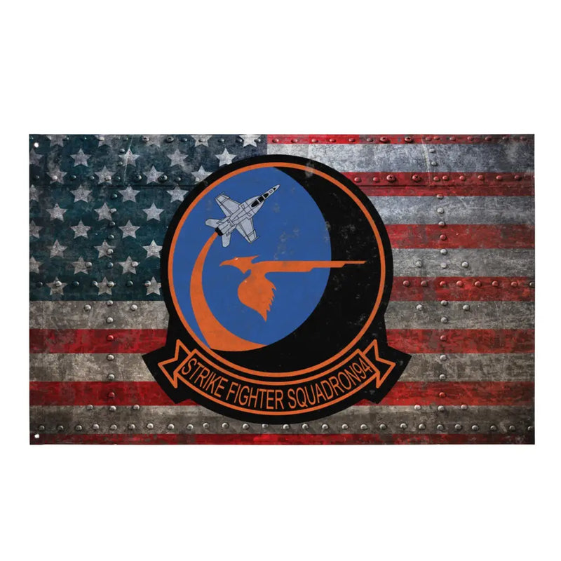 Strike Fighter Squadron 94 (VFA-94) Indoor Wall Flag
