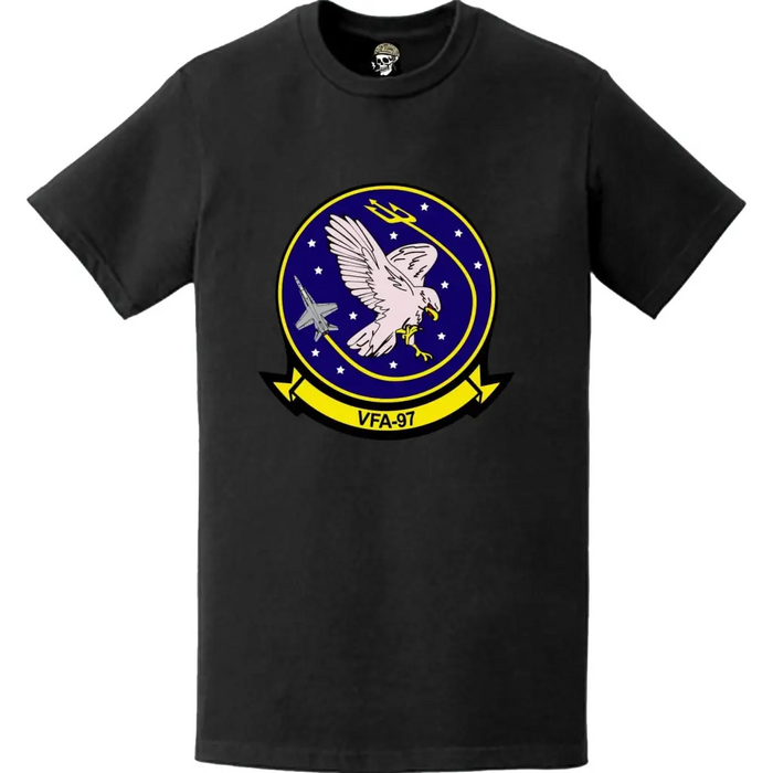 Strike Fighter Squadron 97 (VFA-97) Logo Emblem T-Shirt Tactically Acquired   