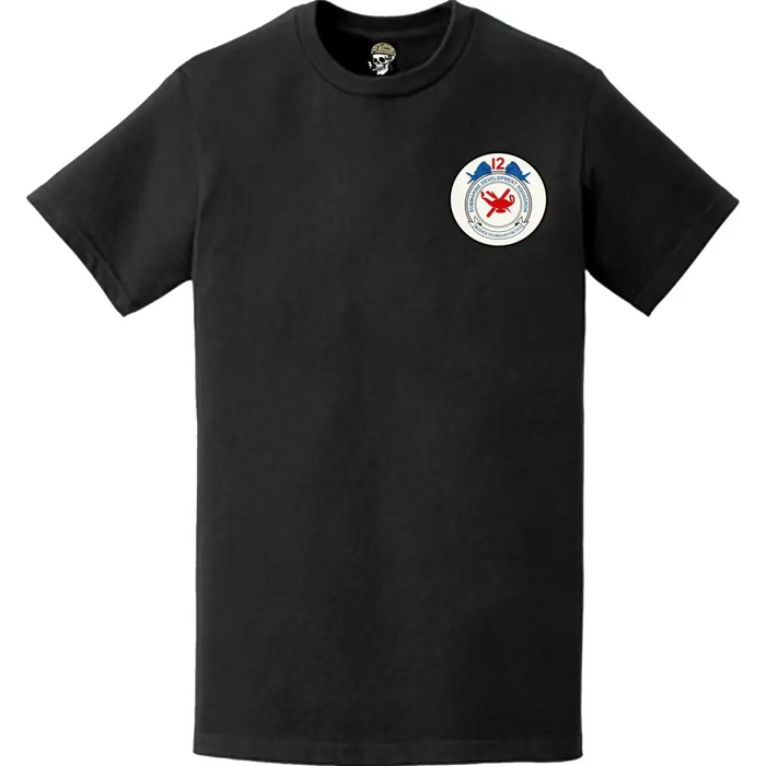 Submarine Development Squadron TWELVE (DEVRON-12) Left Chest Logo T-Shirt Tactically Acquired   