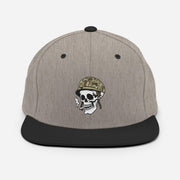 Tactically Acquired Embroidered Store Logo Snapback Hat Tactically Acquired Heather/Black  