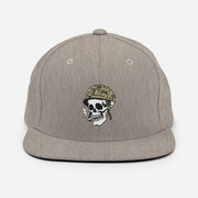 Tactically Acquired Embroidered Store Logo Snapback Hat Tactically Acquired Heather Grey  