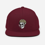 Tactically Acquired Embroidered Store Logo Snapback Hat Tactically Acquired Maroon  