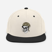 Tactically Acquired Embroidered Store Logo Snapback Hat Tactically Acquired Natural/ Black  
