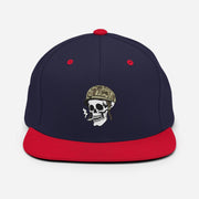 Tactically Acquired Embroidered Store Logo Snapback Hat Tactically Acquired Navy/ Red  