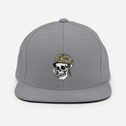 Tactically Acquired Embroidered Store Logo Snapback Hat Tactically Acquired Silver  