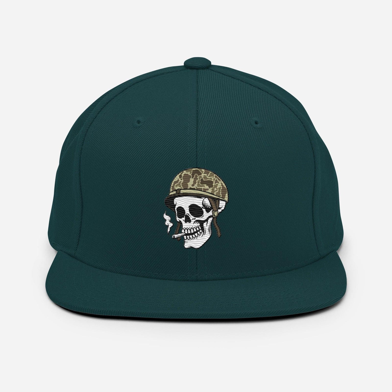 Tactically Acquired Embroidered Store Logo Snapback Hat Tactically Acquired Spruce  