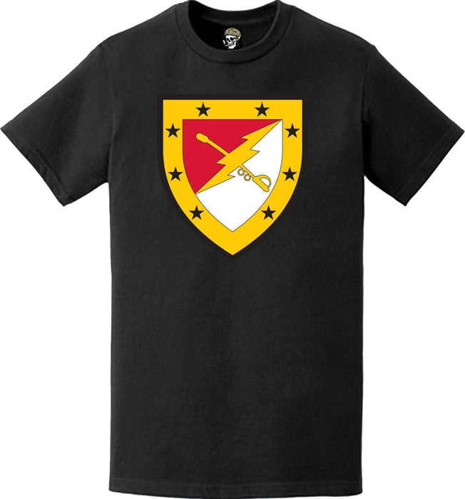 U.S. Army 316th Cavalry Brigade SSI Logo Emblem T-Shirt Tactically Acquired   