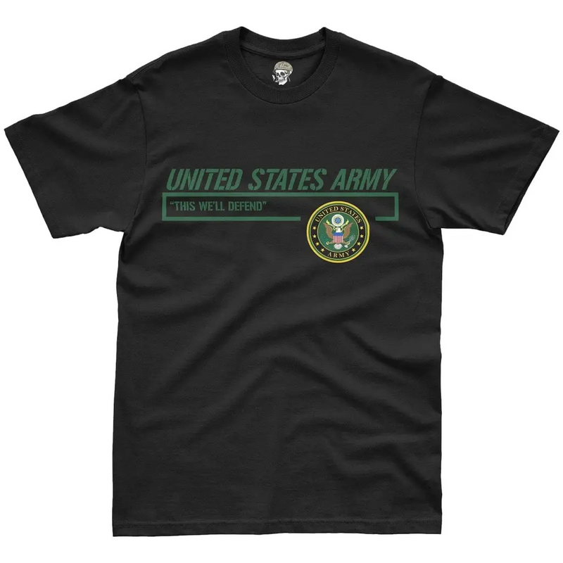 This We'll Defend: A Modern U.S. Army T-Shirt for Patriots