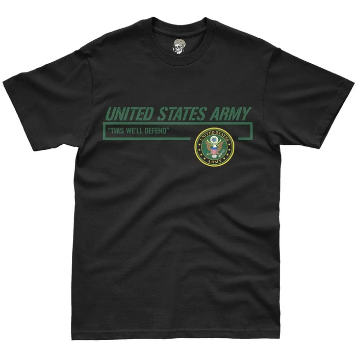 This We'll Defend: A Modern U.S. Army T-Shirt for Patriots Tactically Acquired   