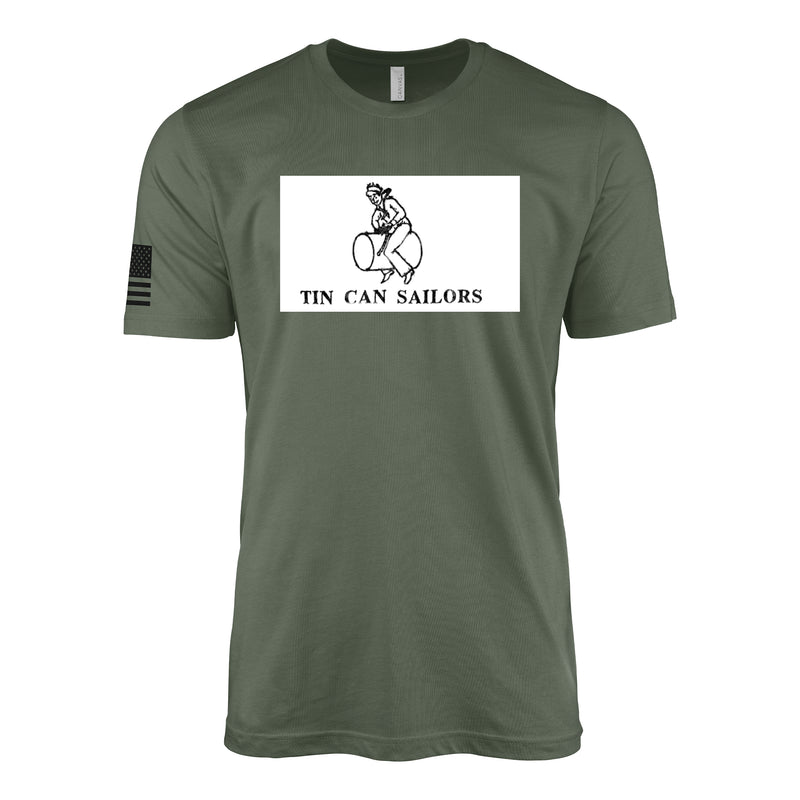 Tin Can Sailors Destroyer Veterans Association Logo T-Shirt