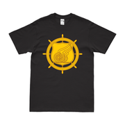 U.S. Army Transportation Corps Emblem T-Shirt Tactically Acquired Black Clean Small
