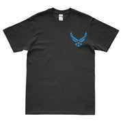 U.S. Air Force Branch Logo Emblem Left Chest T-Shirt Tactically Acquired   