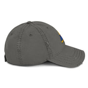 U.S. Army 11th Armored Division (11th AD) Embroidered Distressed Dad Hat Tactically Acquired   