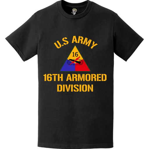 U.S. Army 16th Armored Division (16th AD) T-Shirt Tactically Acquired   