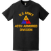 U.S. Army 40th Armored Division Logo T-Shirt Tactically Acquired   