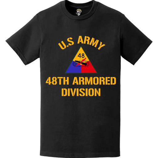 U.S. Army 48th Armored Division Logo T-Shirt Tactically Acquired   