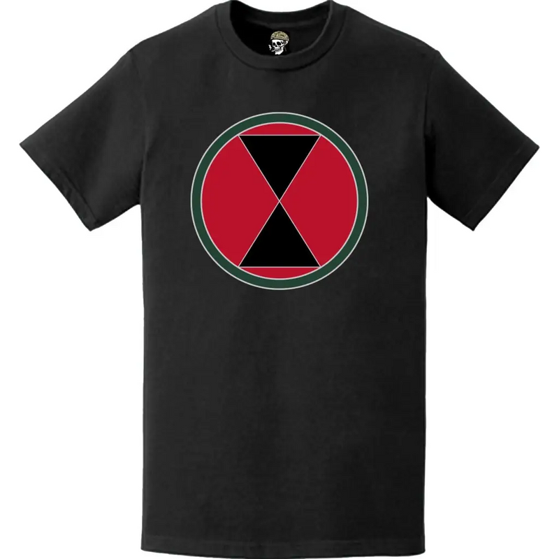 U.S. Army 7th Infantry Division (7th ID) CSIB Logo T-Shirt