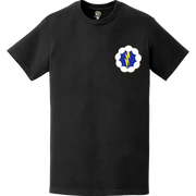U.S. Army 9th Airborne Division Logo Emblem Left Chest T-Shirt Tactically Acquired   