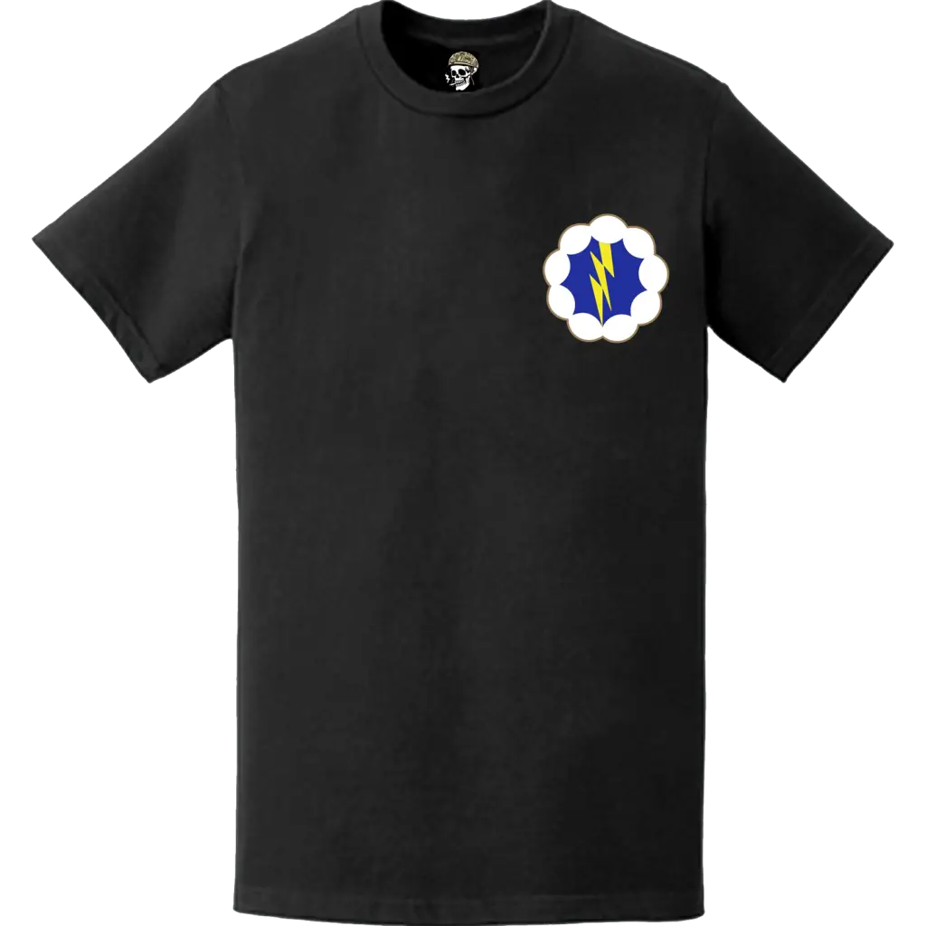 U.S. Army 9th Airborne Division Logo Emblem Left Chest T-Shirt Tactically Acquired   