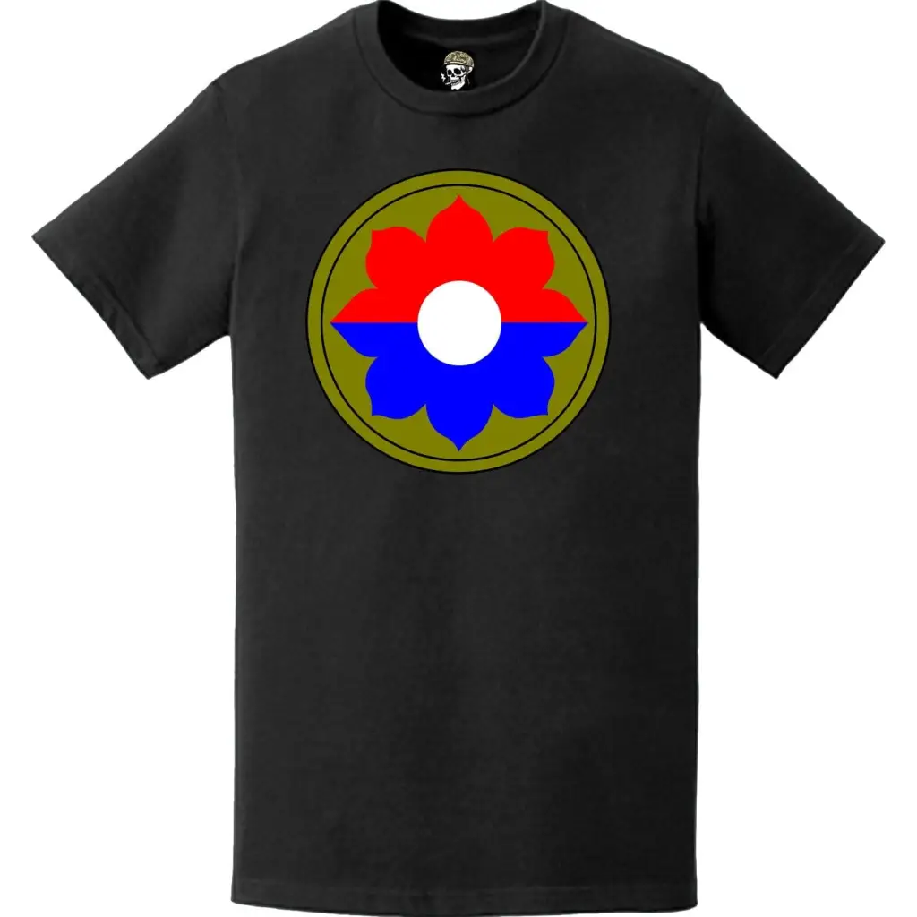 U.S. Army 9th Infantry Division (9th ID) SSI Logo T-Shirt Tactically Acquired   