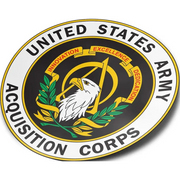 U.S. Army Acquisition Corps Branch Plaque Die-Cut Vinyl Sticker Decal Tactically Acquired   