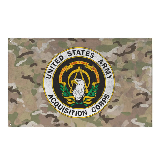 U.S. Army Acquisition Corps Indoor Wall Flag Tactically Acquired Default Title  
