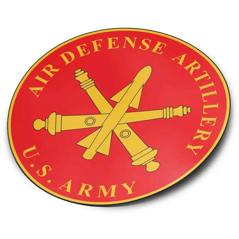 U.S. Army ADA Branch Plaque  Die-Cut Vinyl Sticker Decal