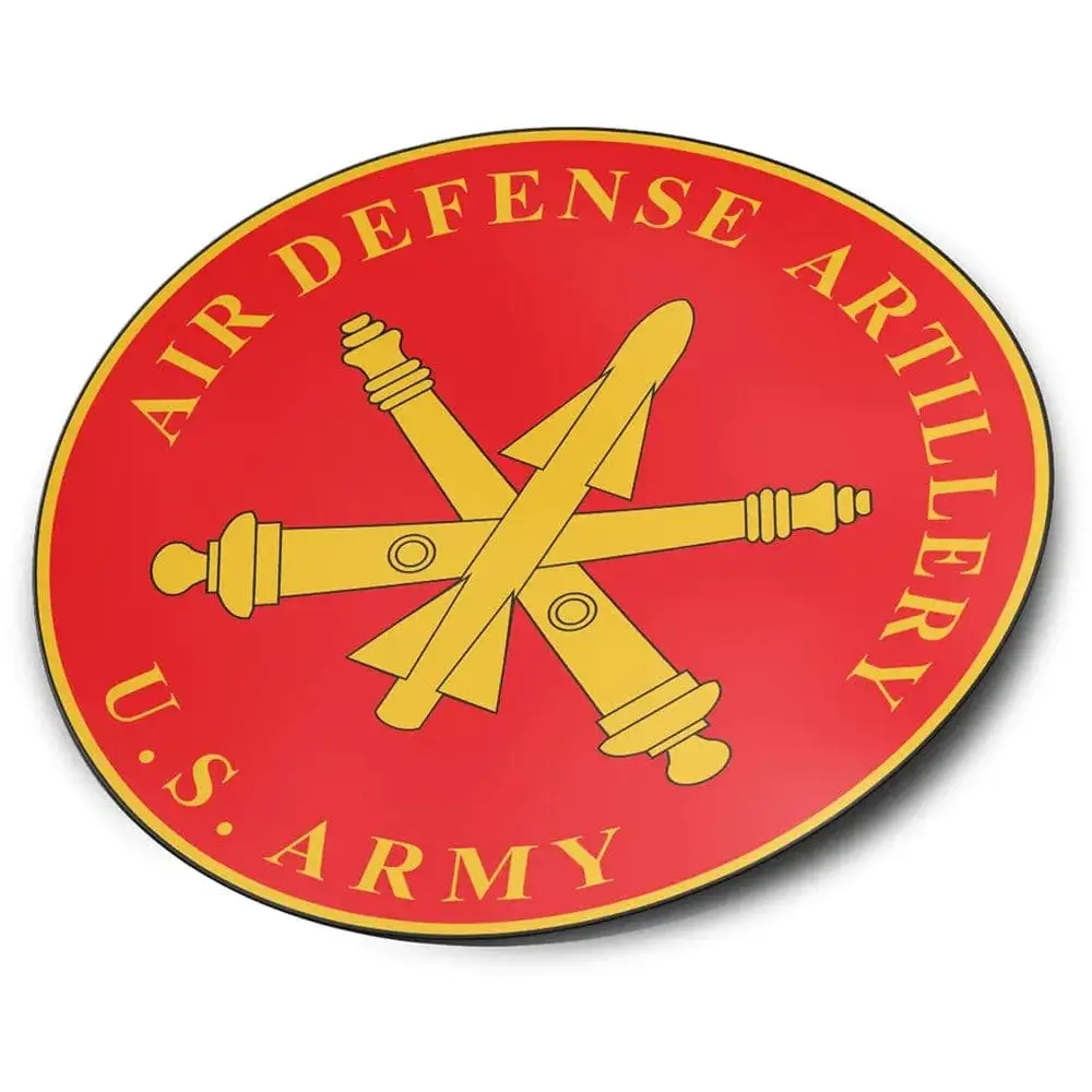 U.S. Army ADA Branch Plaque  Die-Cut Vinyl Sticker Decal Tactically Acquired   