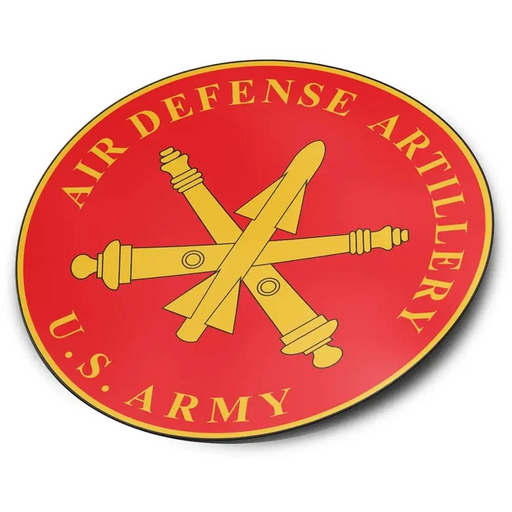 U.S. Army ADA Branch Plaque  Die-Cut Vinyl Sticker Decal Tactically Acquired   