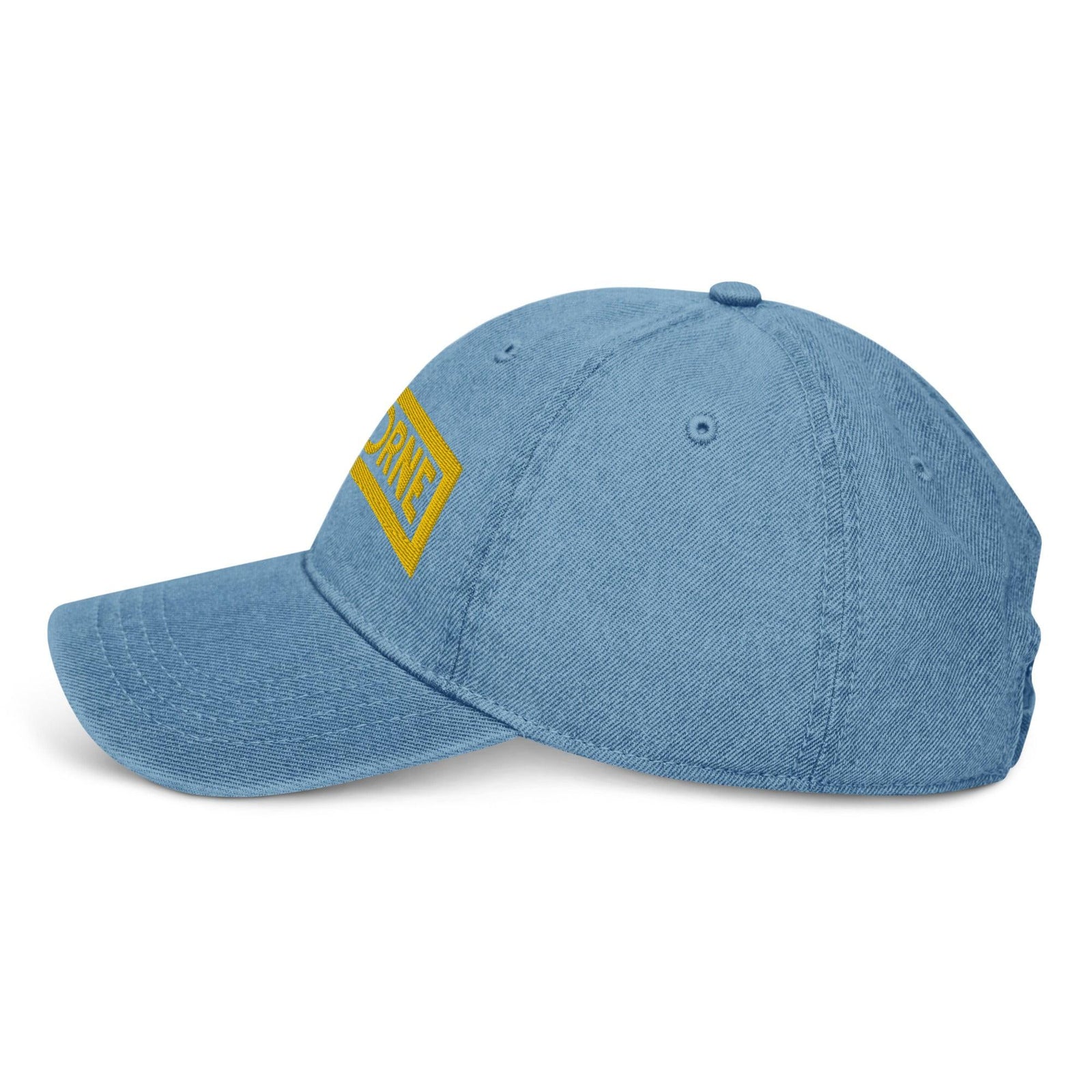 U.S. Army Airborne Tab Embroidered Denim Hat Tactically Acquired   