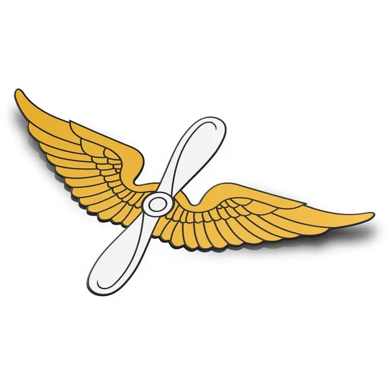 U.S. Army Aviation Branch Emblem Die-Cut Vinyl Sticker Decal
