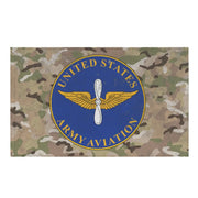 U.S. Army Aviation Branch Indoor Wall Flag Tactically Acquired Default Title  
