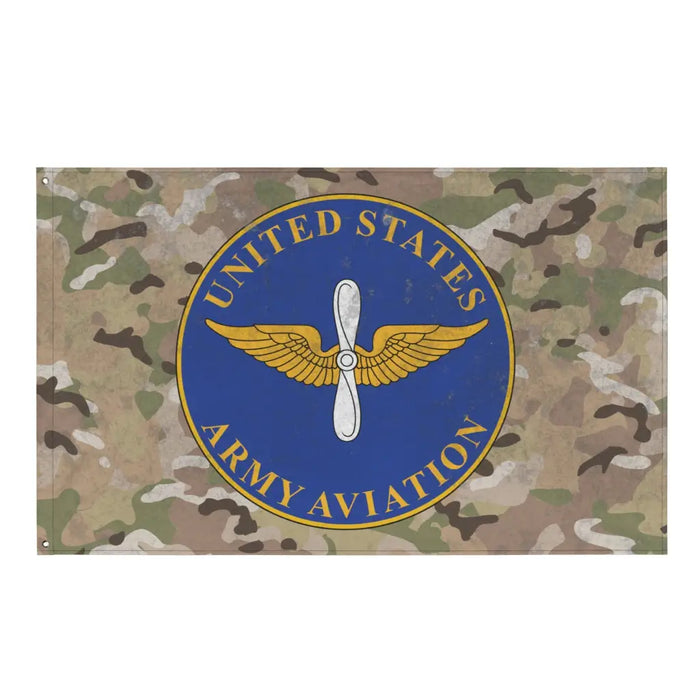 U.S. Army Aviation Branch Indoor Wall Flag Tactically Acquired Default Title  