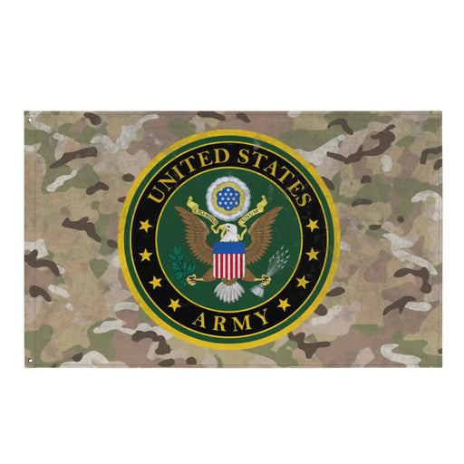 U.S. Army Branch Logo Indoor Wall Flag Tactically Acquired Default Title  