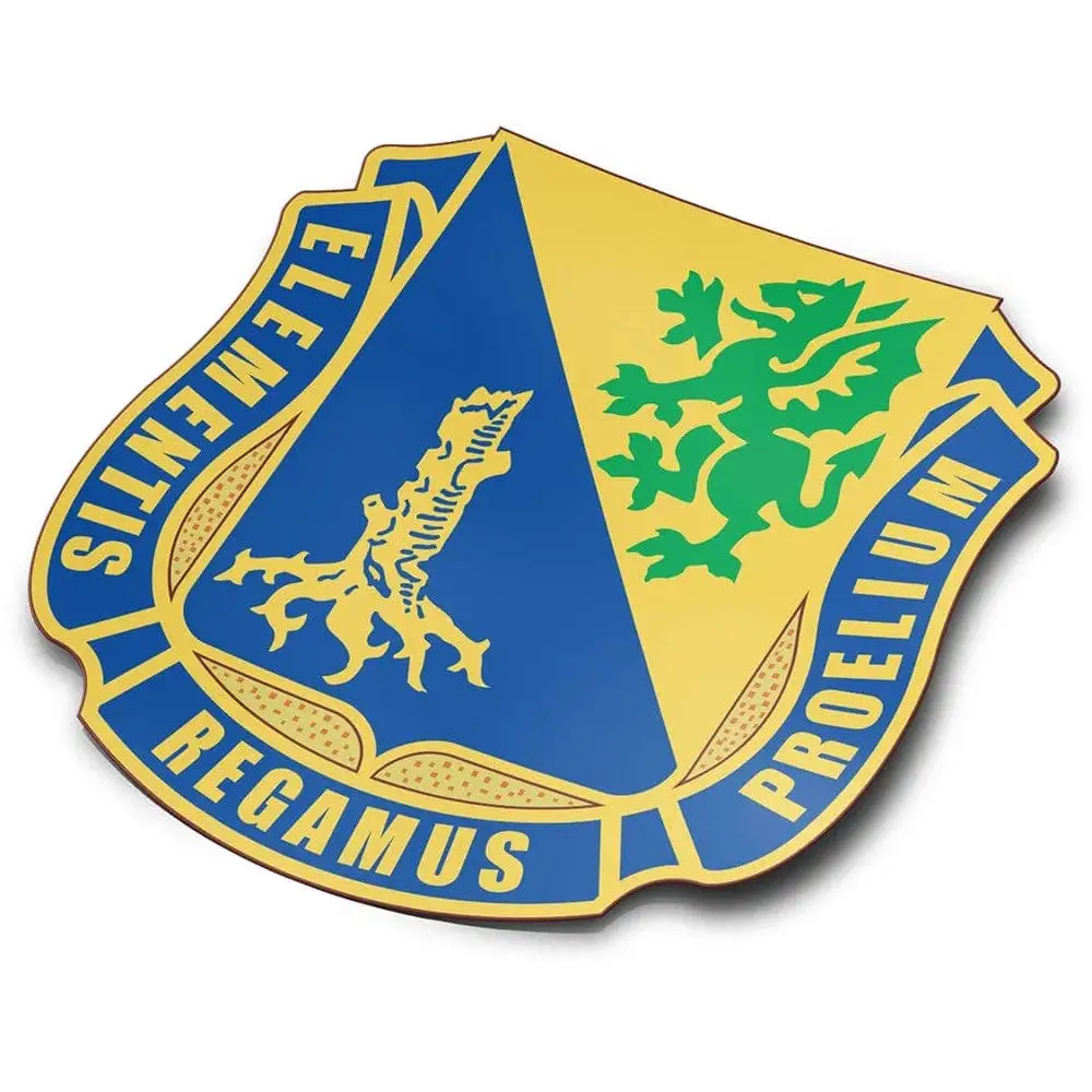 U.S. Army Chemical Corps Branch Emblem Die-Cut Vinyl Sticker Decal Tactically Acquired   