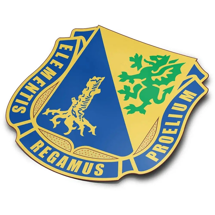 U.S. Army Chemical Corps Branch Emblem Die-Cut Vinyl Sticker Decal Tactically Acquired   