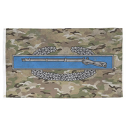 U.S. Army CIB OCP Camo Indoor Wall Flag Tactically Acquired   
