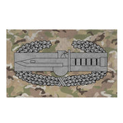 U.S. Army Combat Action Badge Indoor Wall Flag Tactically Acquired Default Title  