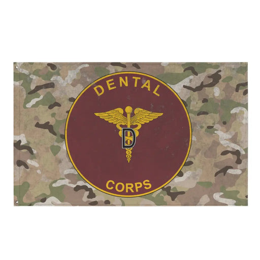 U.S. Army Dental Corps Branch Plaque OCP Camo Indoor Wall Flag Tactically Acquired Default Title  