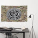 U.S. Army Drill Sergeant Badge Indoor Wall Flag Tactically Acquired   