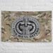 U.S. Army Drill Sergeant Badge Indoor Wall Flag Tactically Acquired   