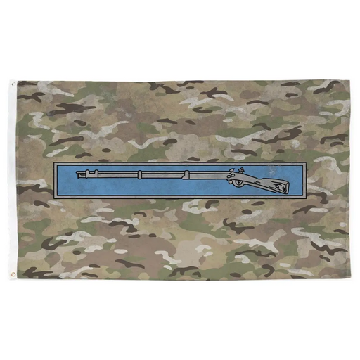 U.S. Army Expert Infantryman Badge (EIB) Indoor Wall Flag Tactically Acquired   