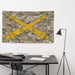 U.S. Army Field Artillery Branch Cannons Indoor Wall Flag Tactically Acquired   