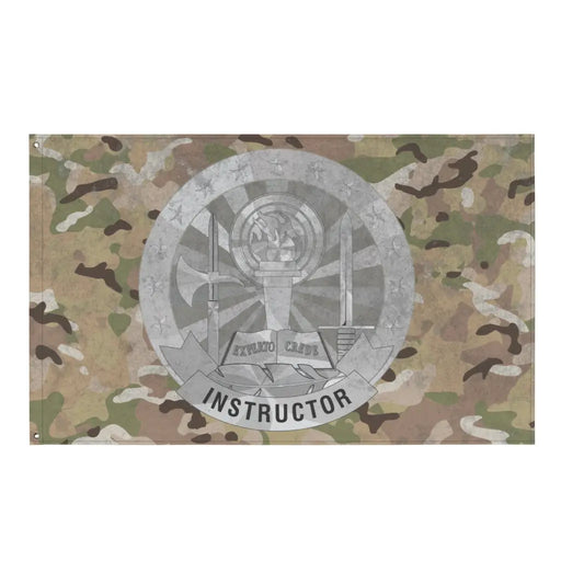 U.S. Army Instructor Badge Indoor Wall Flag Tactically Acquired Default Title  