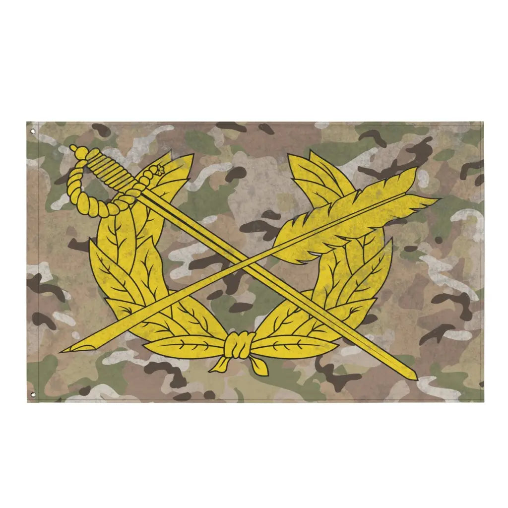 U.S. Army JAG Corps Branch Emblem Indoor Wall Flag Tactically Acquired Default Title  