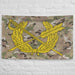 U.S. Army JAG Corps Branch Emblem Indoor Wall Flag Tactically Acquired   
