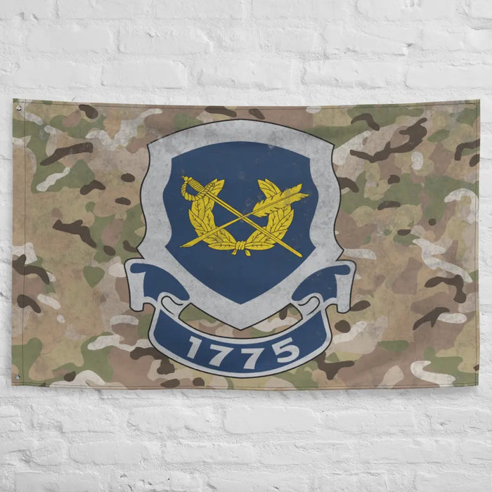 U.S. Army JAG Corps Branch Insignia Indoor Wall Flag Tactically Acquired   