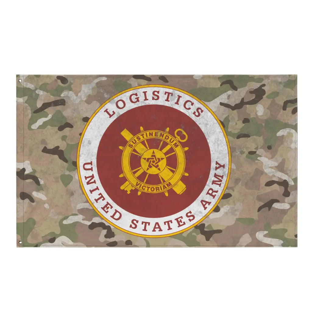 Logistics Flags U.S. Army Logistics Branch Plaque Indoor Wall Flag